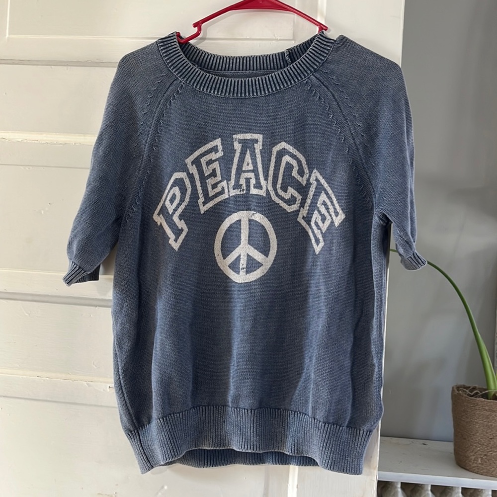 Peace sweater shirt